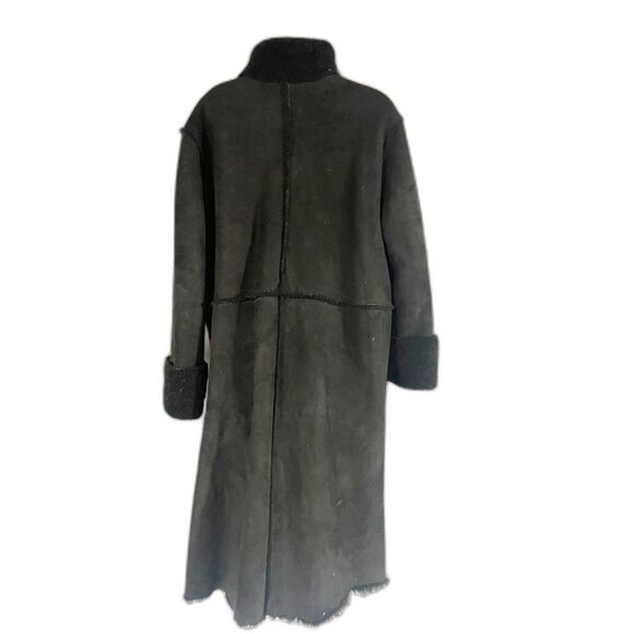 FAB real shearling coat!  BART  by Sibylle Lyn  Black - Picture 2 of 13